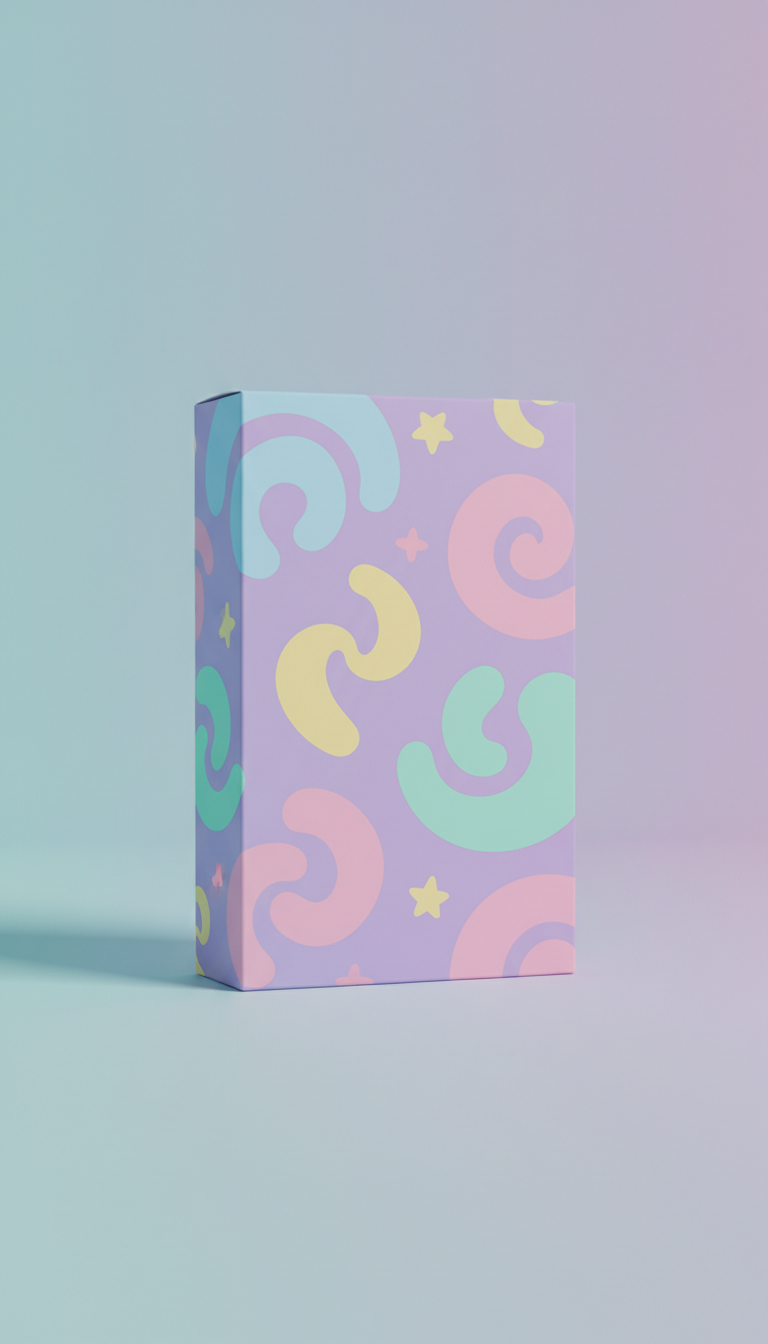Pack coleccionable stickers lila suave